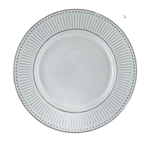 Десертная  тарелка, арт.MG003-8(серая)