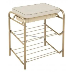 Банкетка (НБ2/СК светло-золотой/слоновая кость)