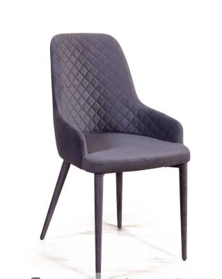 Стул "Douglas Lux"(Дуглас Люкс) ромб, опора конус, (Barkhat 27,Barkhat 27,Barkhat 27,3,Опора Стул "Douglas Lux" ромб, опора конус, комплект (4шт)(Barkhat 27 Опора конус, цвет черный, матовый)