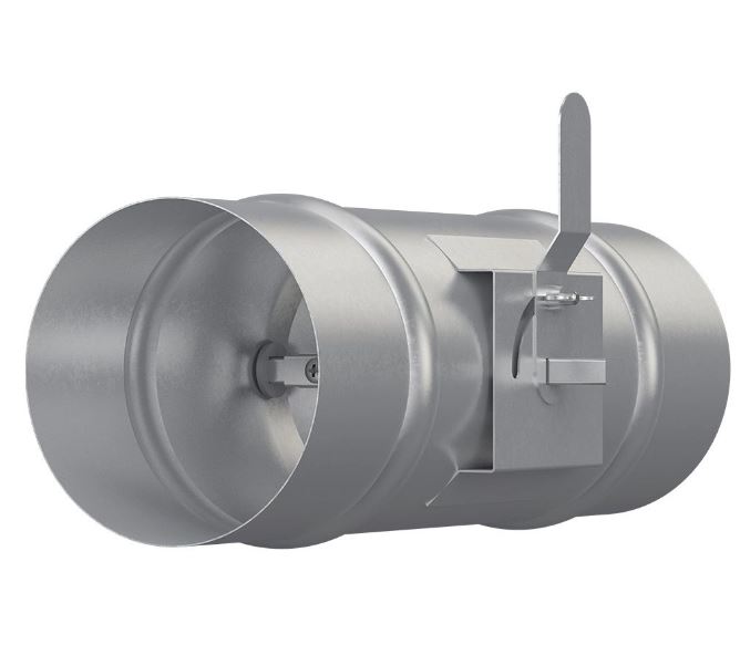 Дроссель-клапан TTV D100 оцинк.сталь ERA PRO (27)