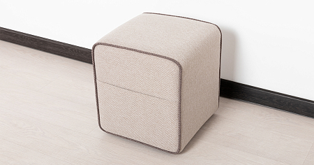 Пуф Фаст  Арт. ТП 449 Сага латте (молочный кофейный), Сага браун (бронзовый)