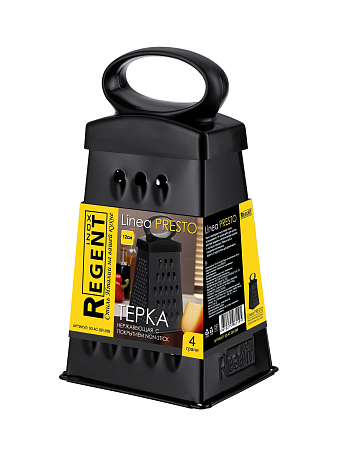 Терка четырехгранная 12см с покрытием non-stick, Linea PRESTO, 93-AC-GR-28B