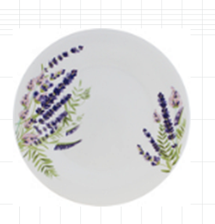 Тарелка обеденная NataM d230мм Лавиния