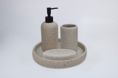 Набор аксессуаров для ванной Sand  3 пр. полирезина