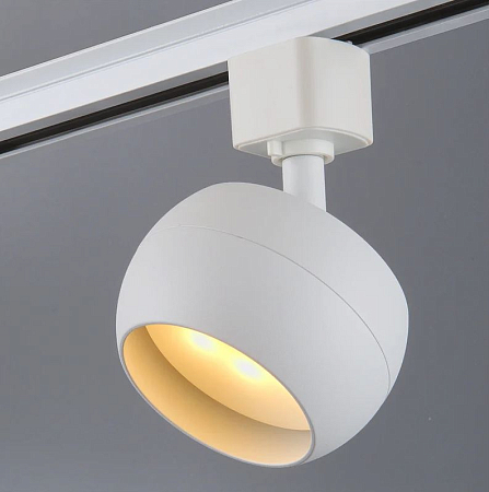 Светильник трековый 1ф. GTR-GX53-1-IP40-W ЧАША белый (50)