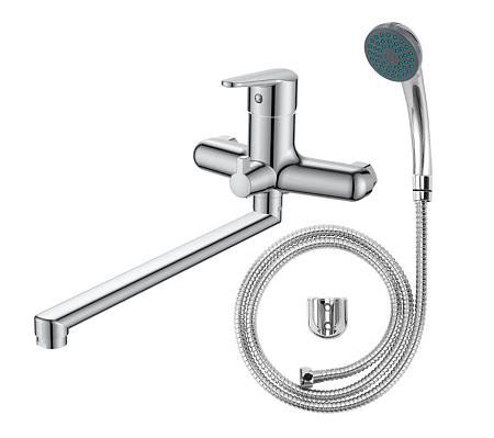 Смеситель для ванн Monsoon, с изливом 320 мм, с аксессуарами, арт. MON31(_20_)