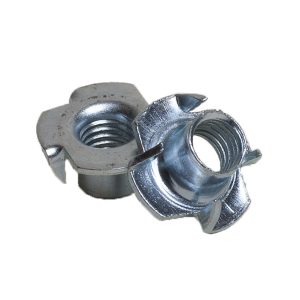 Гайка мебельная забивная оцинк. М10 (4 шт) - пакет (10)