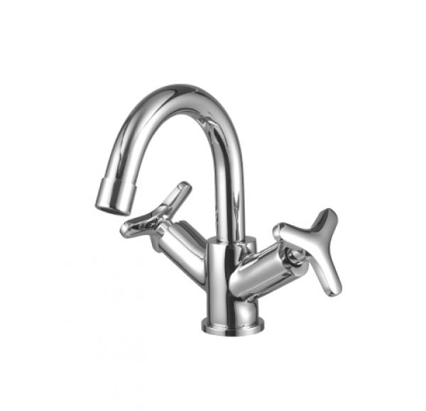 Смеситель plus SPIRIT для умывальника с поворотным изливом, хром(_10_)