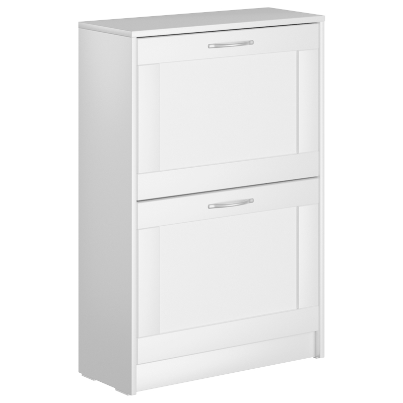 Тумба для обуви СИРИУС 60х89 белая RU