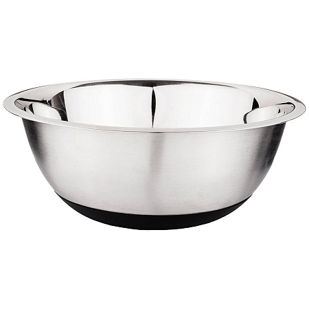 МИСКА AGNESS ГЛУБОКАЯ, ПРОТИВОСКОЛЬЗЯЩЕЕ ДНО,  24 СМ, 2,15 Л, БЕЗ УПАКОВКИ (КОР=60ШТ.)