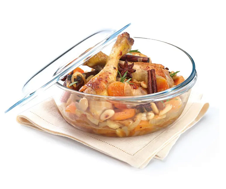 Кастрюля с крышкой O CUISINE 2.1л круглая