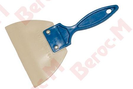 Шпатель резиновый белый  135мм (10)