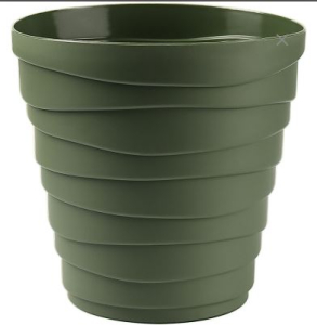 Кашпо "Бархан" (3,5л) Цв. Тёплая хвоя (Арт. КШ-3035)