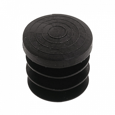 Заглушка внутренняя для трубы D25мм (1 шт) Tech-Krep, черн.пластик (5)