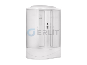 Душевая кабина ERLIT™ ER3512TPR-C3 (1200*800*2150) высокий поддон, правая, белая(__)