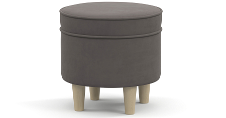 Пуф Лора  Арт. ТП 331 Ультра стоун*