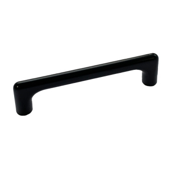 Ручка-скоба мебельная Trodos "8018" 96мм, черный матовый (25)