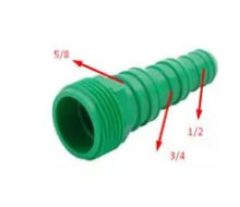 Адаптер универсальный 1/2"-5/8"-3/4" нр 3/4" Дед Б