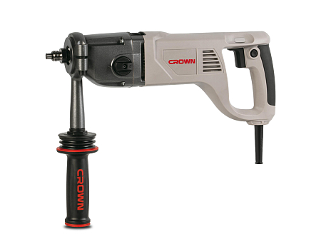 Дрель с микро-ударом CROWN CT32072DH BMC сух. алм. сверлен.(1400Вт, М18, 82мм)
