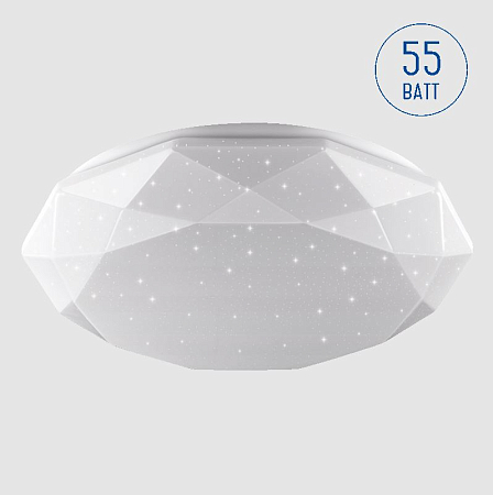 Светильник светодиодный LUMIN'ARTE CLL13 KVAZAR 55Вт 4000K, 4400лм, 490x75мм