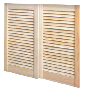 Дверка жалюзийная хв. 605х394х20 кат.Экстра