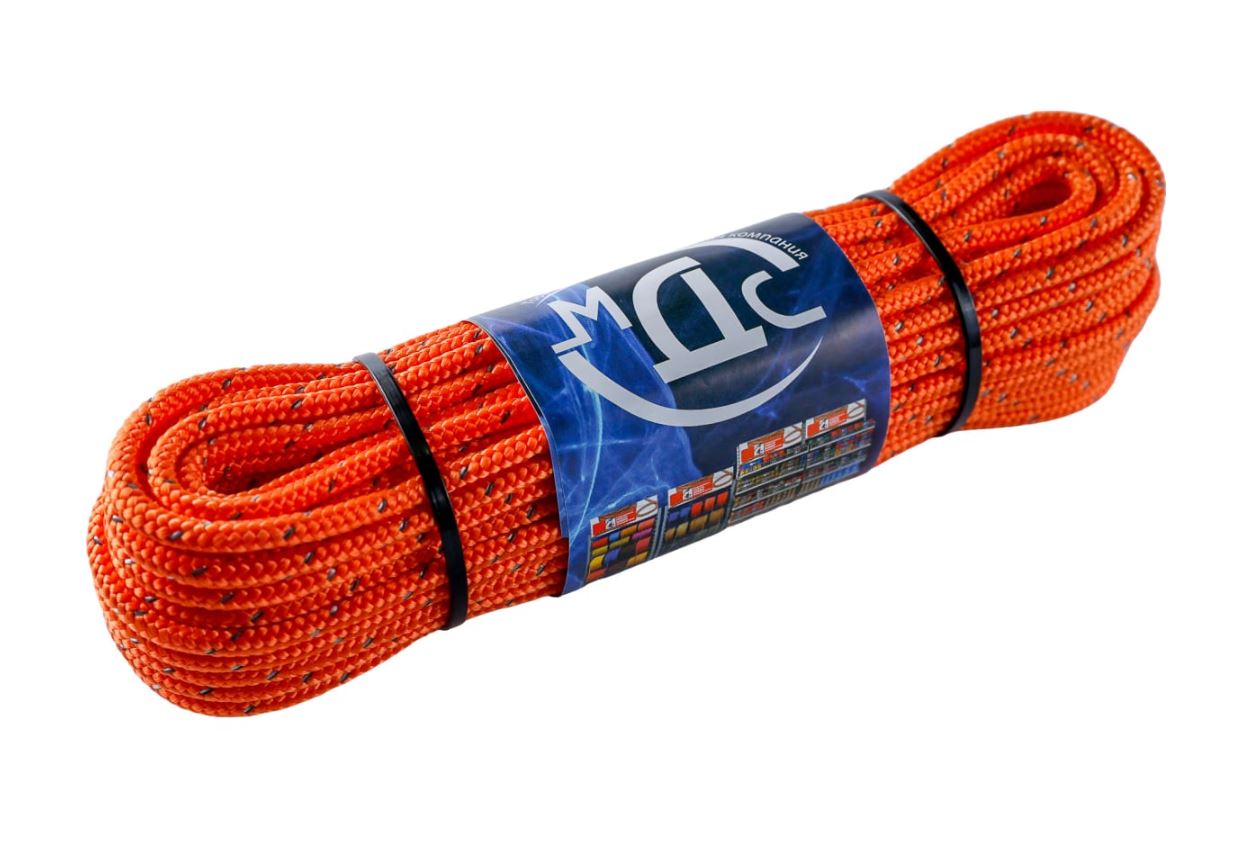 Шнур полипр.плет.6мм 16пр.20м