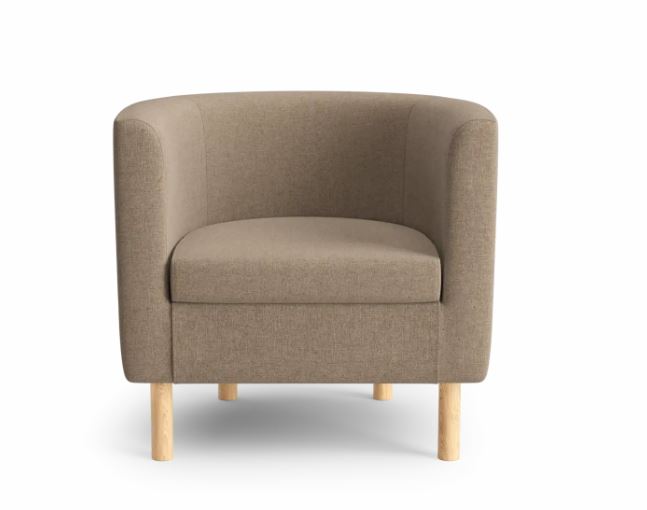 Кресло МАРИО  тк. Laguna 233 коричневый