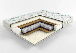 Матрац 900*2000 BIO SENSATION (150 кг., 23 см, ж.сред)