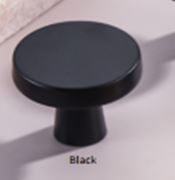 Ручка-кнопка черная (300)