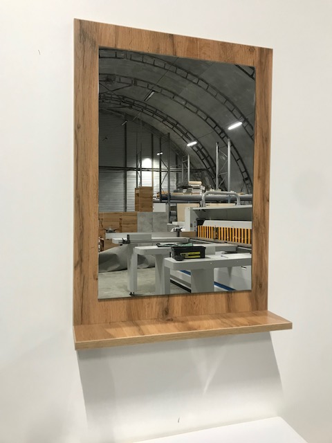 Зеркало Анита Лайт с полочкой 60 ЯСЕНЬ (1)