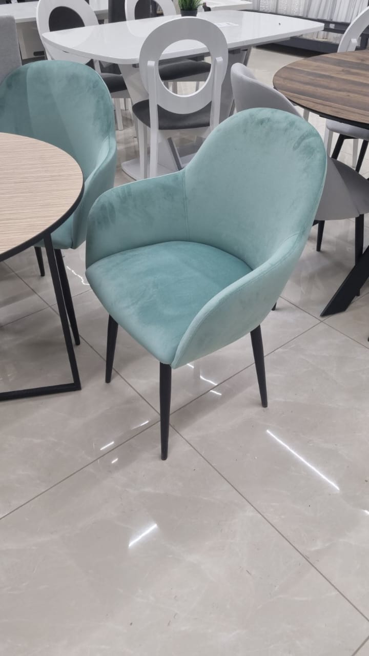 Кресло КРИСТИ, велюр КОНФЕТТИ АКВАМАРИН