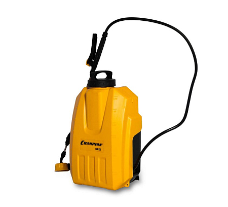 Опрыскиватель аккумуляторный CHAMPION SA12 (0,5-2,5м бак 12л 12В 8Ач 3,1 л/мин 5кг)
