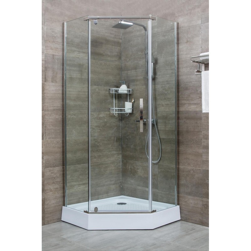 Душевое ограждение ALEX BAITLER AB215-90 (900*900*2000)(__)