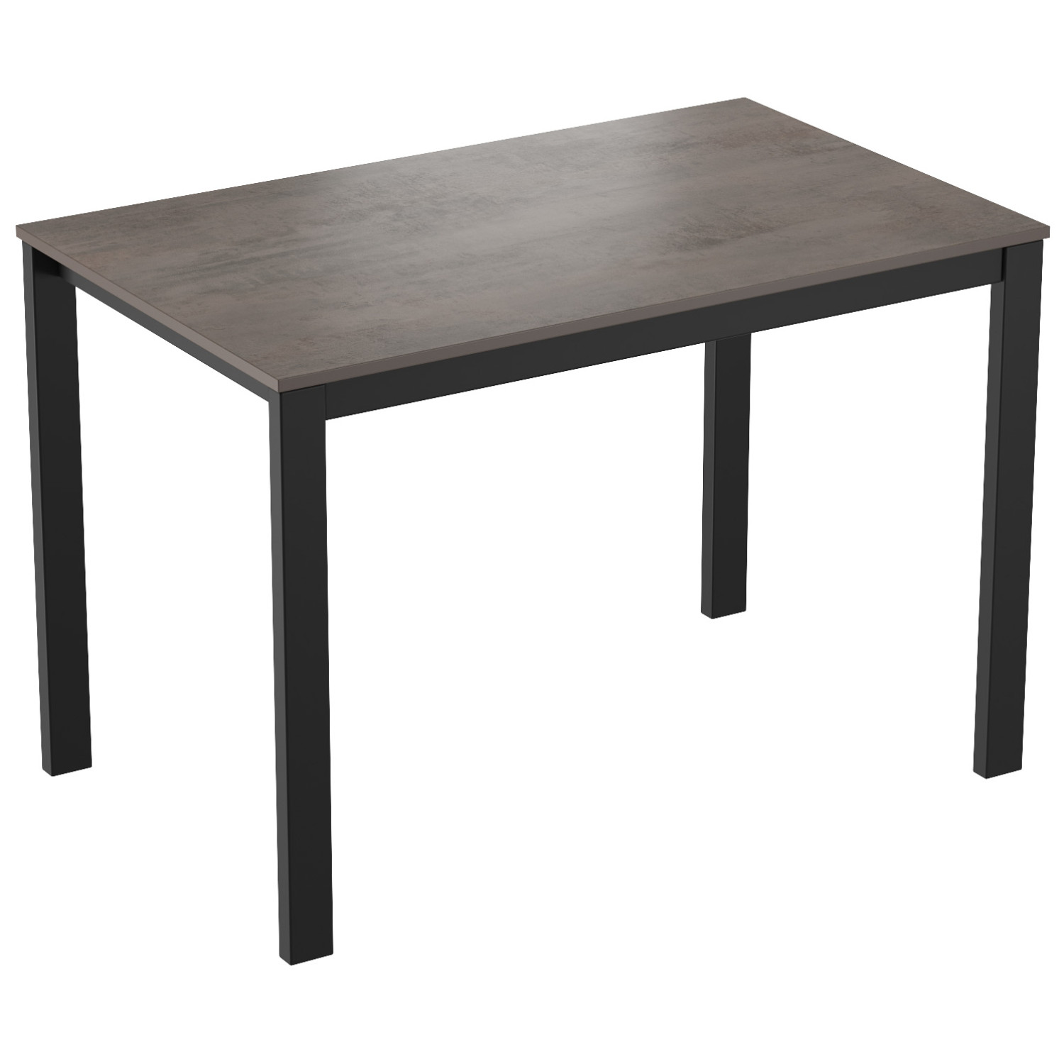 Стол Бейсик-3 хромикс бронза/ароза реликт /чёрный