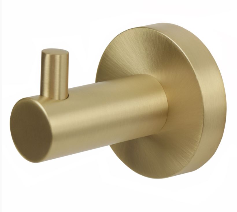 Крючок Zenfort одинарный "23588", золото																