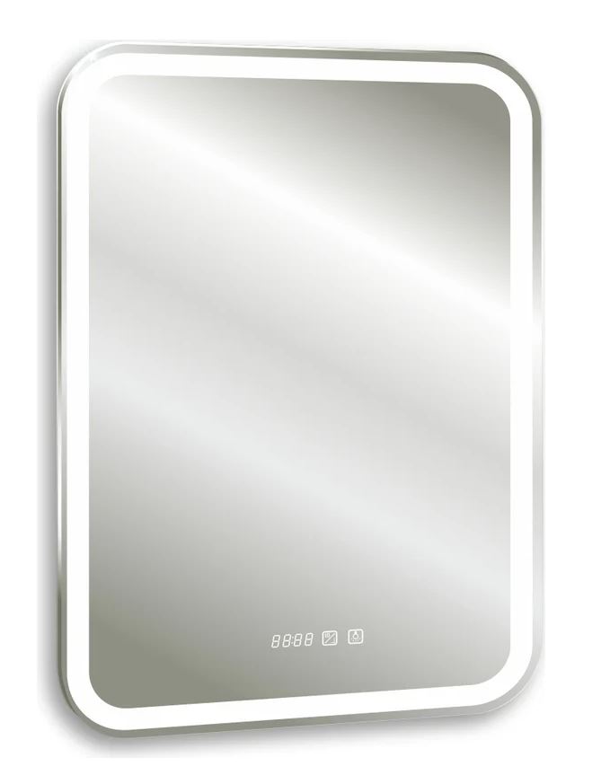 Зеркало "Malta neo-3" 550х800 (Сенсорный выключатель,подогрев,часы)				