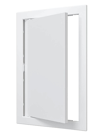 Люк ревизионный AD фланец 196х296 нажимной 218х318 пластик AURAMAX (24)