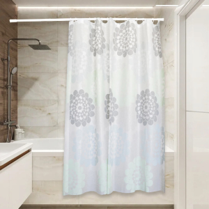 Штора для ванной PV-129 (кружево) 75 gsm 180х180 "САНТИС"