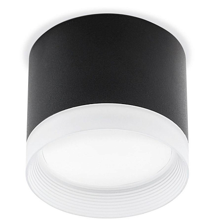 Светильник TS2003 82x70 мм накладной под лампу GX53, черный (SBL-TS2003-GX53-b)***