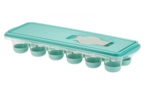 Форма д/льда "Капля" с/кр и клапаном Аквамарин (20) М1250