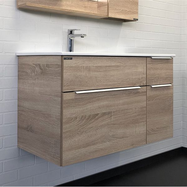 Тумба Варна-90 дуб сонома + рак. COMFORTY 9090EL (1)