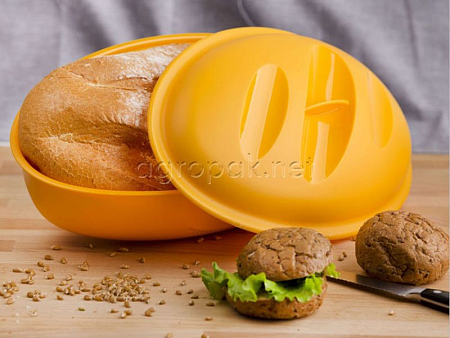 Хлебница 360*210*145мм бежевый (6) 431270607 Быт