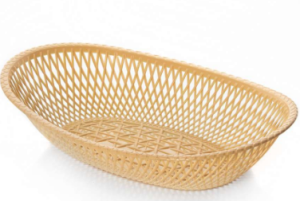 Сухарница овал большая бежевый (50) М271 Альтернатива