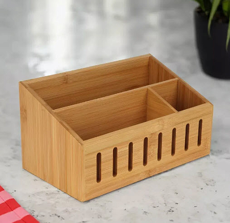 Бокс для хранения (бамбук), 25х14х13см