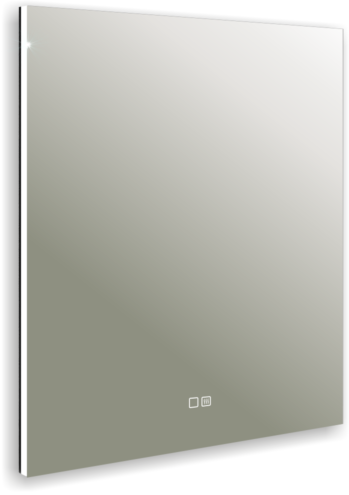 Зеркало "Алмина" 600х800 - 2 (подогрев, сенсорный выключатель) (1)