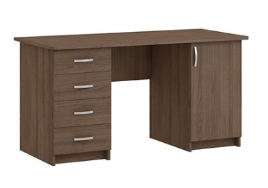 Стол письменный Сити-3 (Ясень шимо темный/94А) 1450*748*650