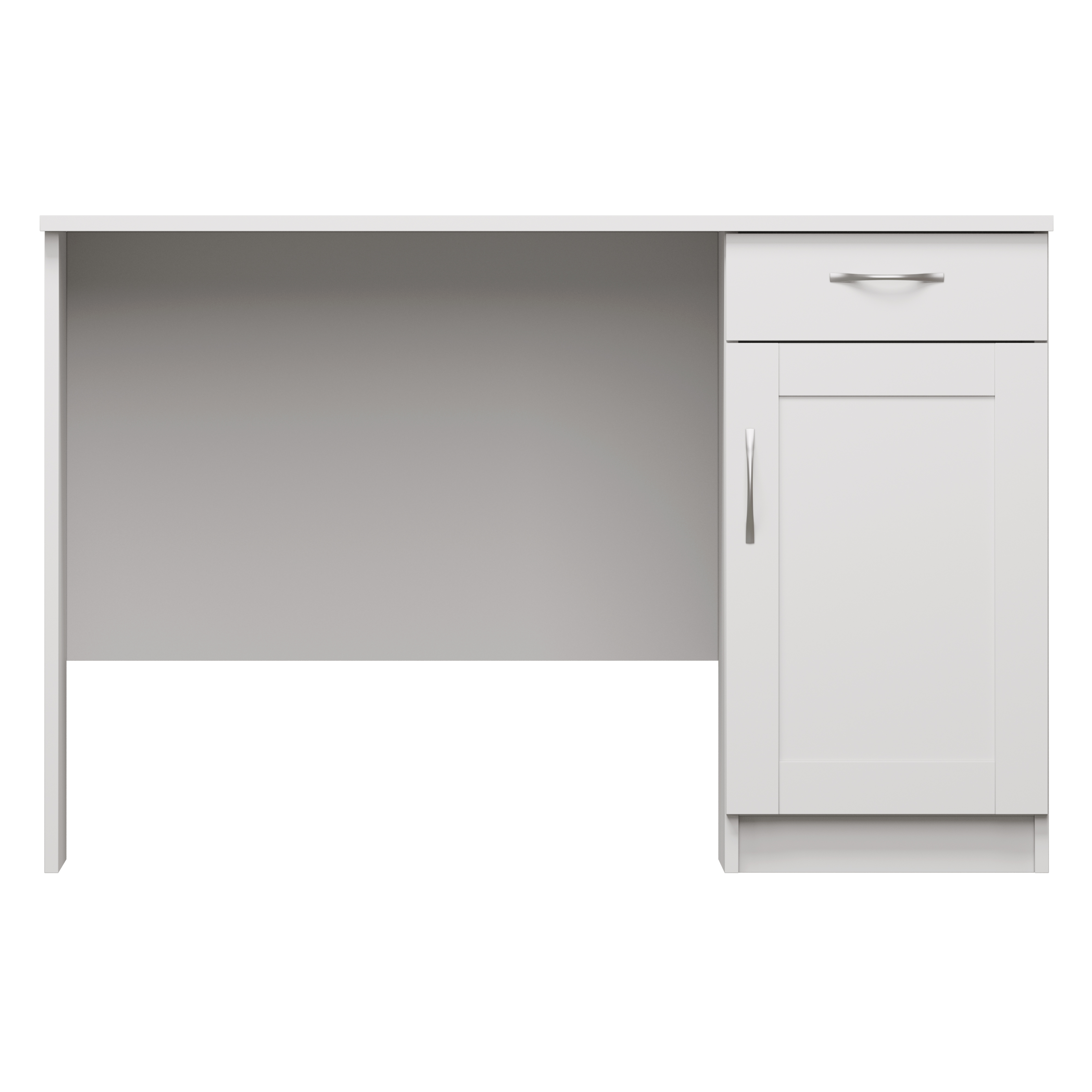 Стол письменный КАСТОР 116х65 RU белый (с одним ящиком)