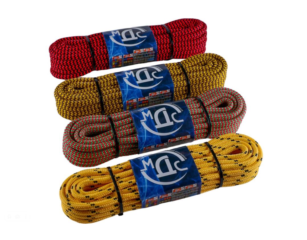 Шнур полипр.плет.8мм 24пр.10м