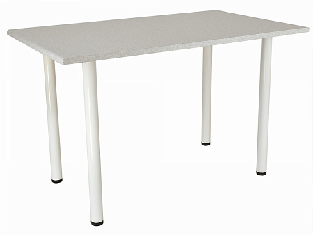 Стол прямямой (софт) ЛДСП 22 (Н) Н1111/S подст бел (фланец)