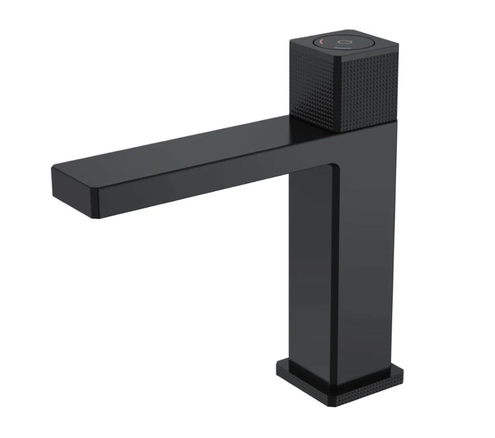 Смеситель автоматический для раковины QUAD ЧЕРНЫЙ